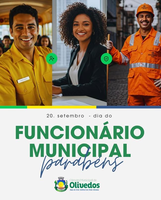 👏✨ 20 de Setembro – Dia do Funcionário Municipal ✨👏