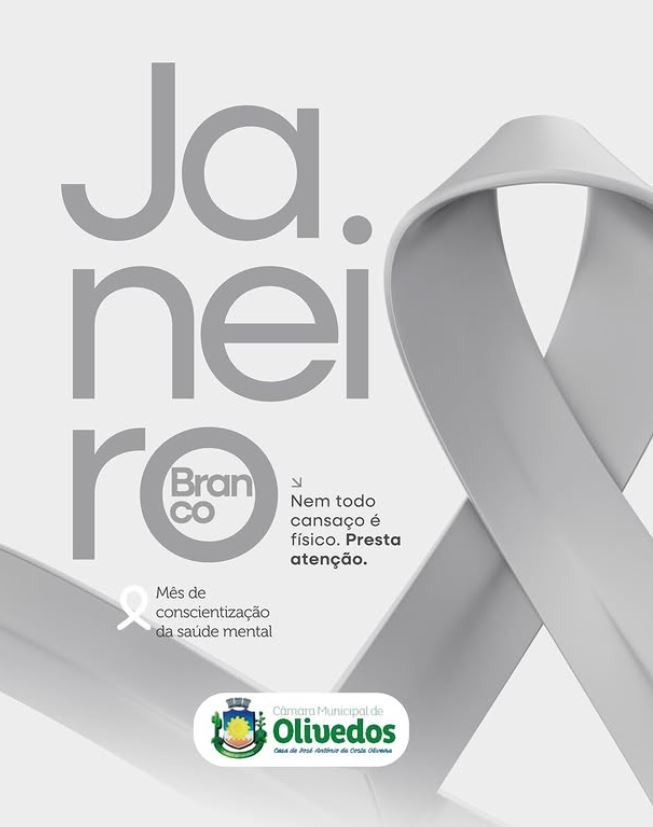 🤍 Janeiro Branco: cuidar da mente é prioridade