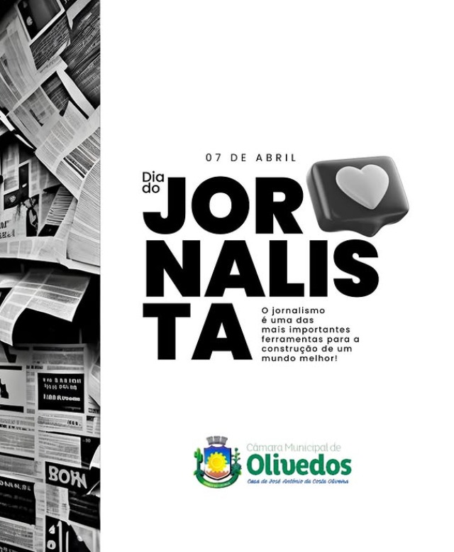  7 de abril, Dia do Jornalista! 