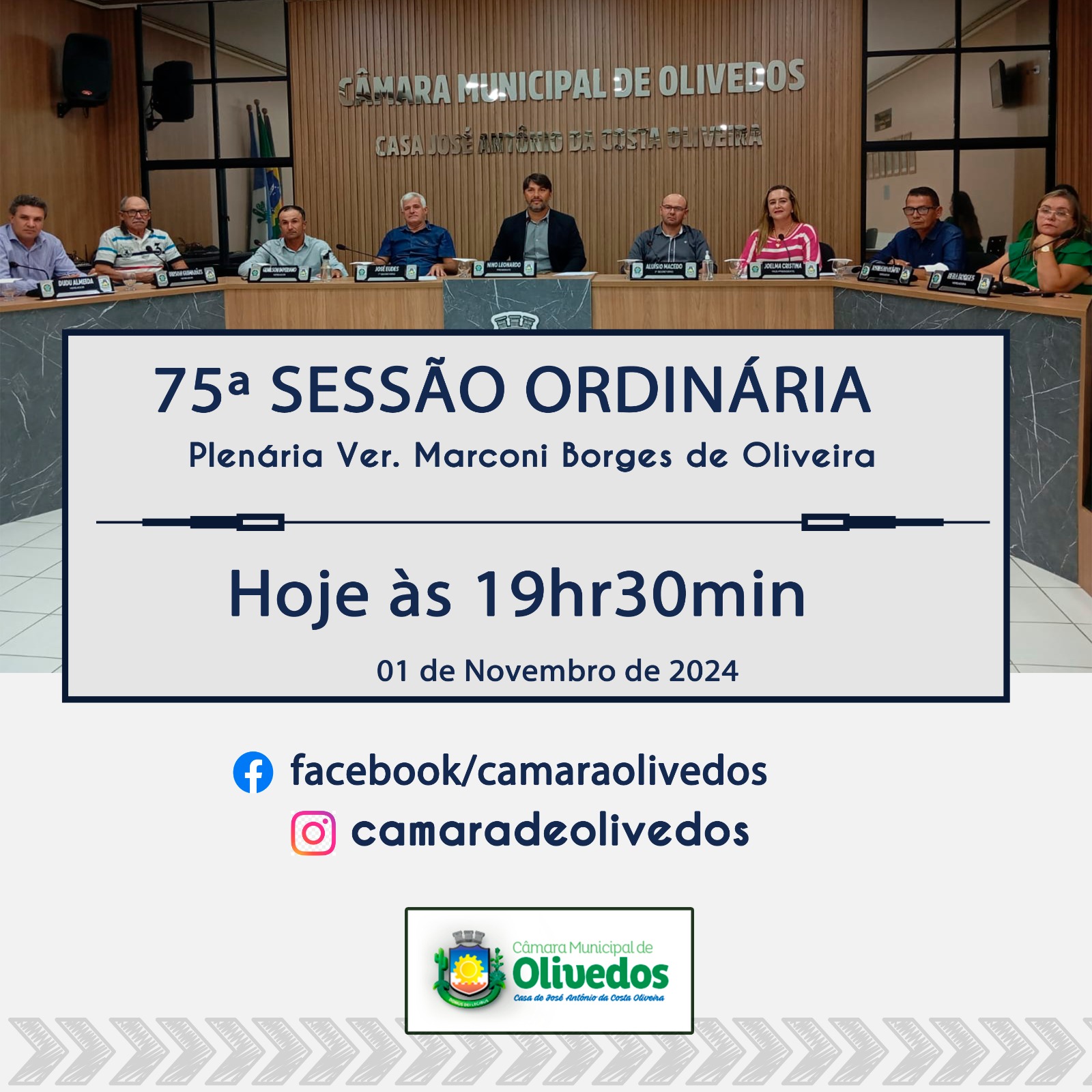 75ª SESSÃO ORDINÁRIA