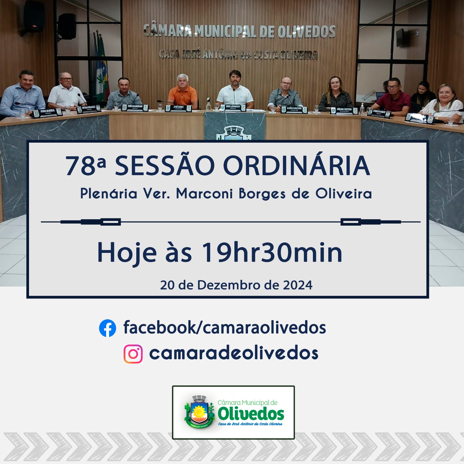 78ª Sessão Ordinária - 20 de Dezembro