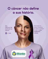 Hoje reforçamos uma verdade que vale ouro: o câncer não define ninguém. 💜