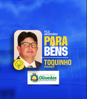 Parabéns Vereador Toquinho