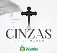 Quarta-feira de Cinzas!
