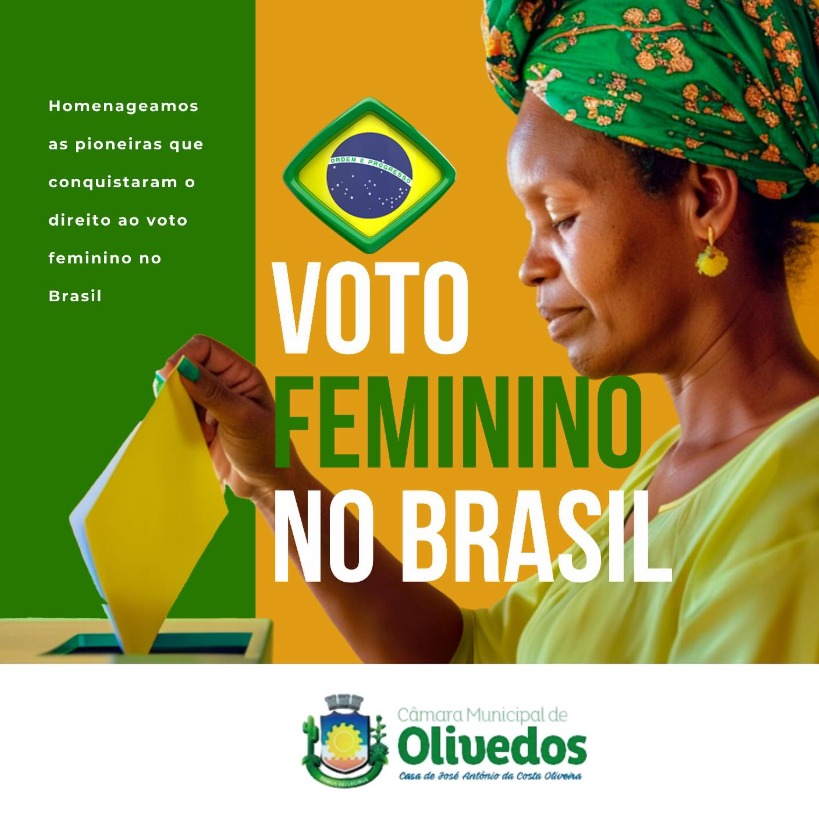 voto feminino é uma conquista que mudou o Brasil! 